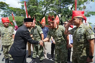 Pangdam XIV Hasanuddin mengikuti launching KDKMP secara daring di Makassar