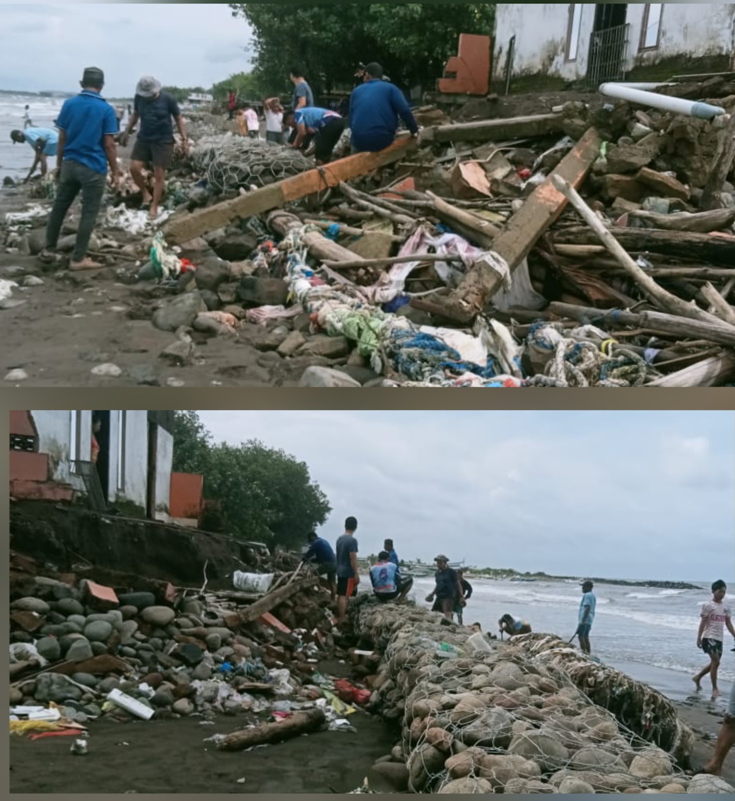 Abrasi pantai menggerus permukiman warga pesisir Takalar