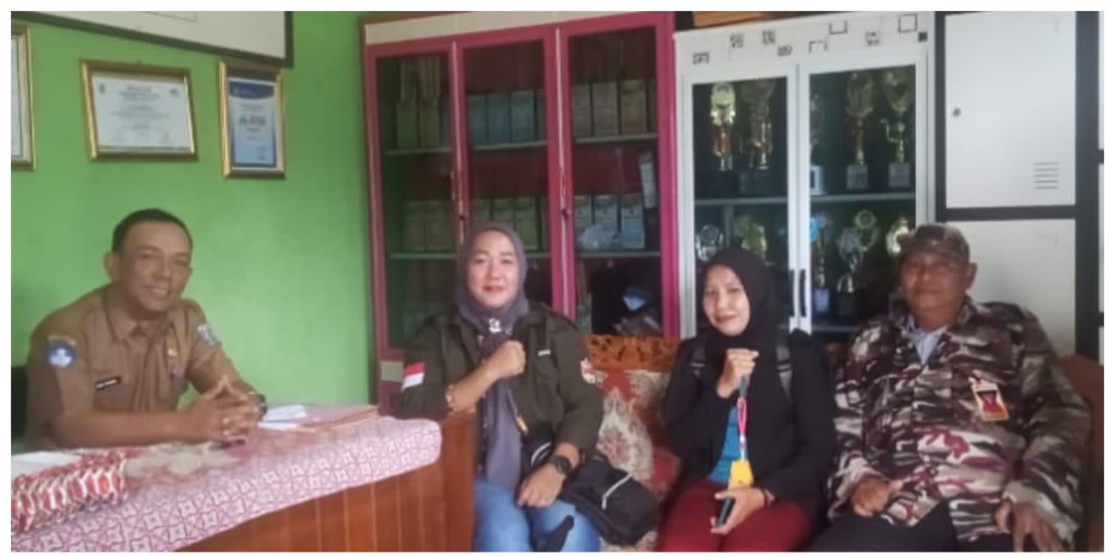 Kemitraan informasi pendidikan di SDN 1 Curup Patah Way Kanan Lampung