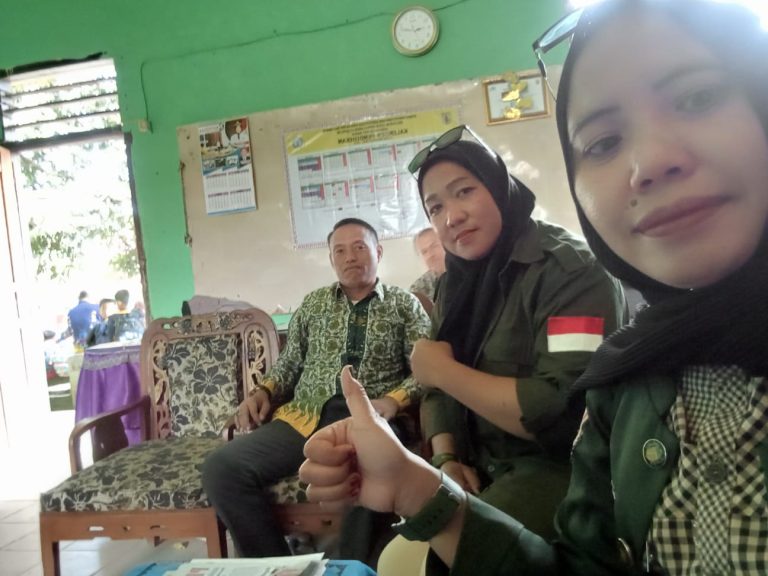 Silaturahmi Ramadan tim media Koran Merah Putih bersama SDN Bengkulu Gunung Labuhan Way Kanan