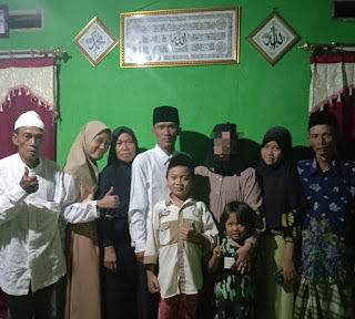 Rojali dan keluarga menyampaikan ucapan Idul Fitri 1447 H di Way Kanan