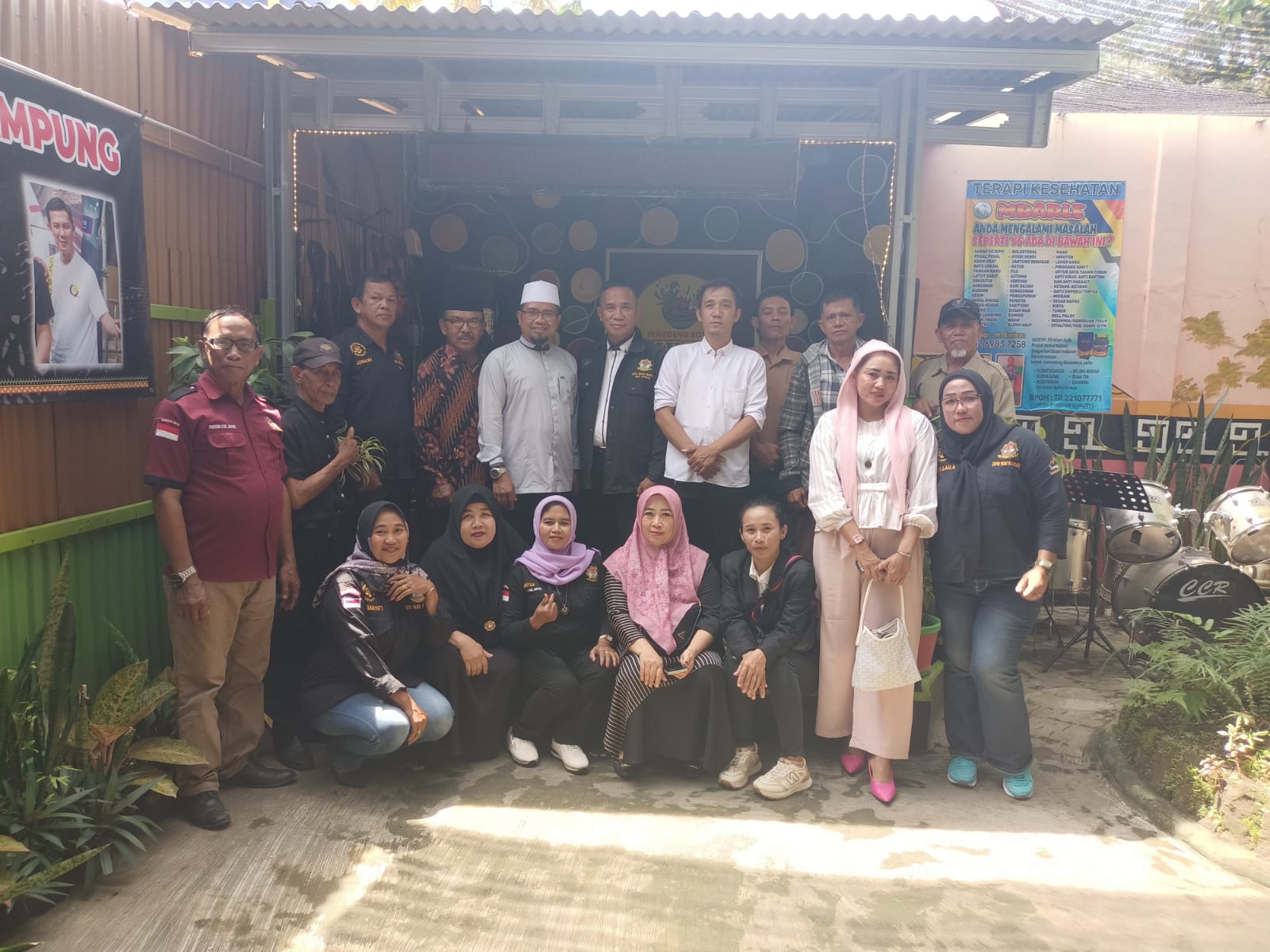 Kegiatan halalbihalal BAIN HAM RI Way Kanan di Baradatu