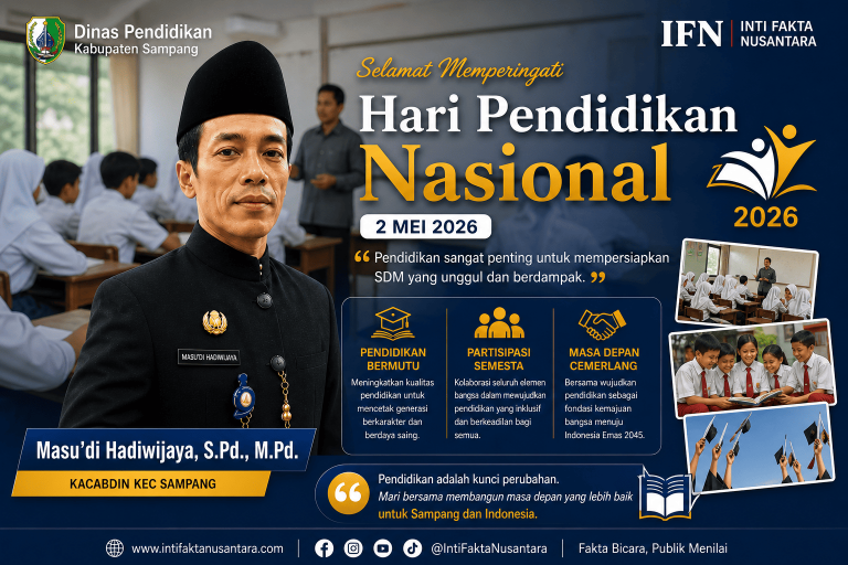 Hardiknas 2026 Sampang Masudi Hadiwijaya pendidikan SDM unggul