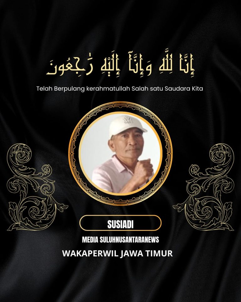 Almarhum Susiadi, jurnalis Suluhnusantara.news asal Kecamatan Blega, Kabupaten Bangkalan