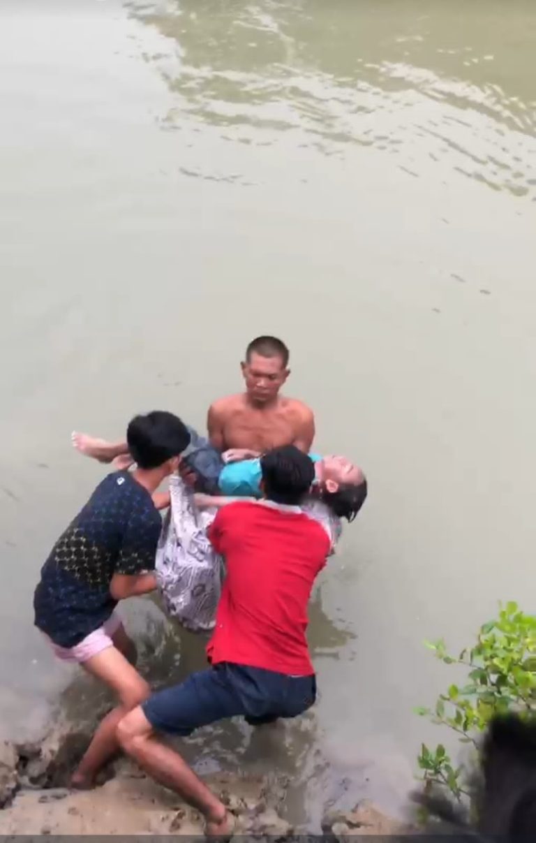 Korban bocah tenggelam di Sungai Tambaan Kecamatan Camplong Kabupaten Sampang