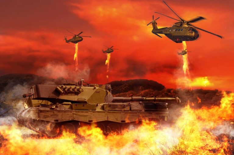 Ilustrasi dampak perang terhadap krisis pangan global