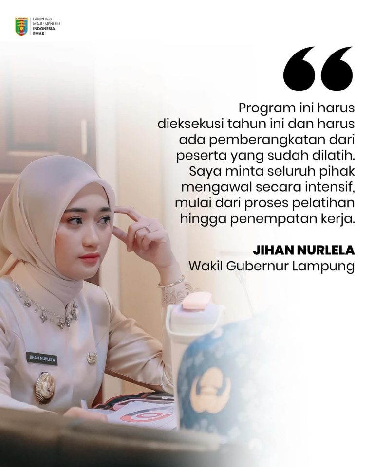 Program migran vokasi Lampung 2026 persiapan kerja ke Jepang