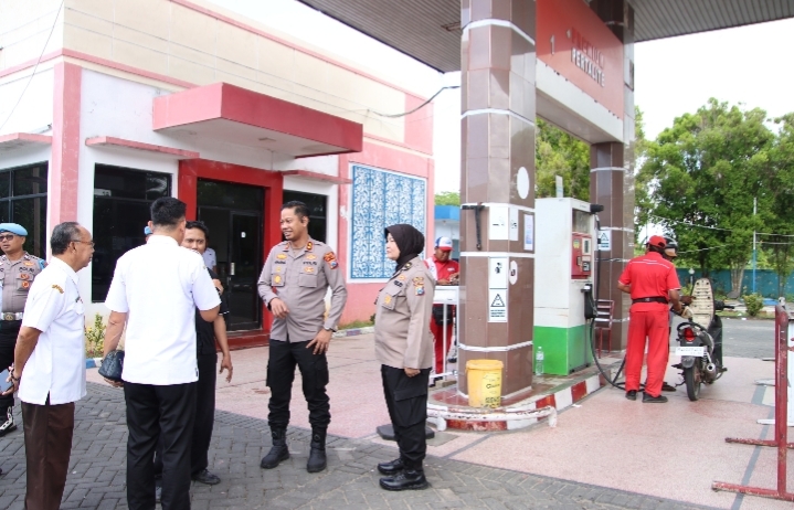 Sidak SPBU Sumenep memastikan stok BBM aman