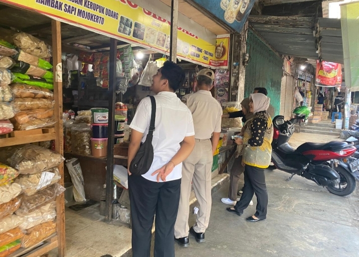 Satgas pangan Bondowoso cek pasar tradisional bapokting