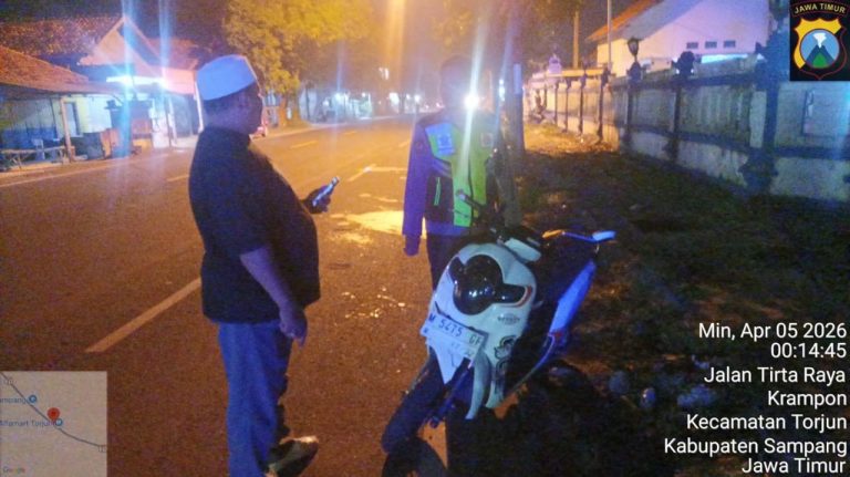 Kecelakaan lalu lintas di Torjun Sampang 2026