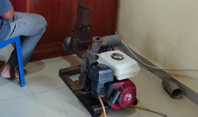 pelaku pencurian pompa air sawah diamankan polisi di magetan