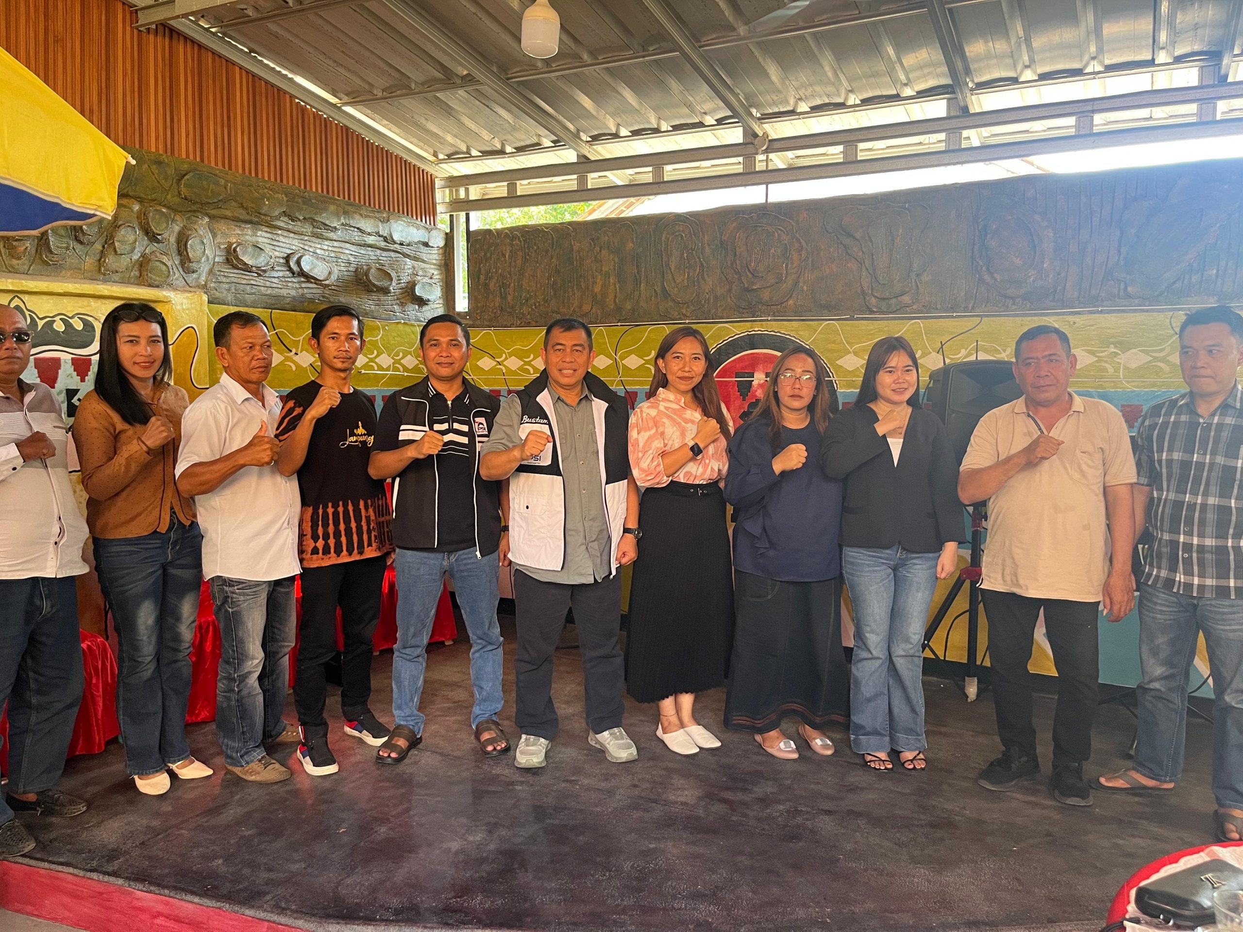 Rapat konsolidasi PSI Way Kanan di Baradatu 2026