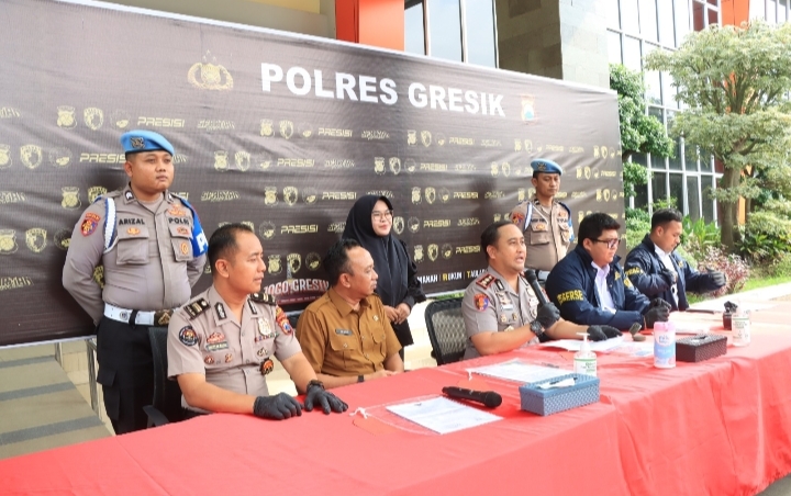 Pengungkapan penipuan ASN SK palsu oleh Polres Gresik 2026