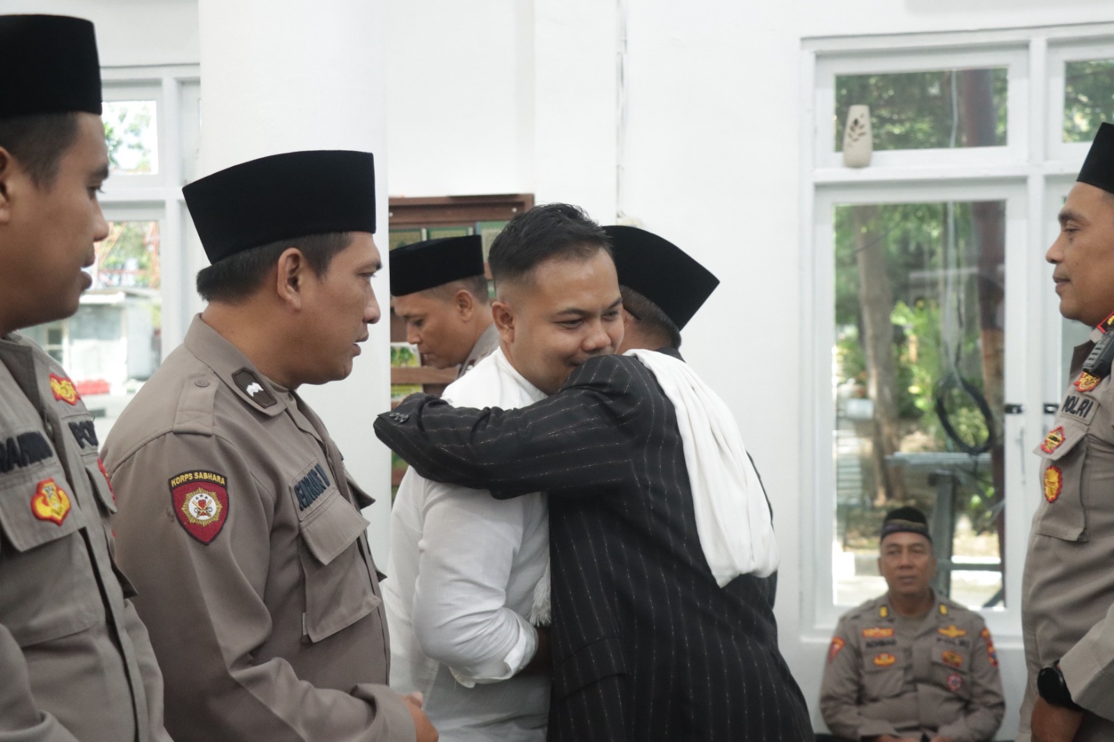 Doa bersama pelepasan jamaah haji Polres Sampang 2026