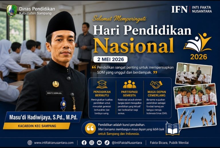 Hardiknas 2026 Sampang Masudi Hadiwijaya pendidikan SDM unggul