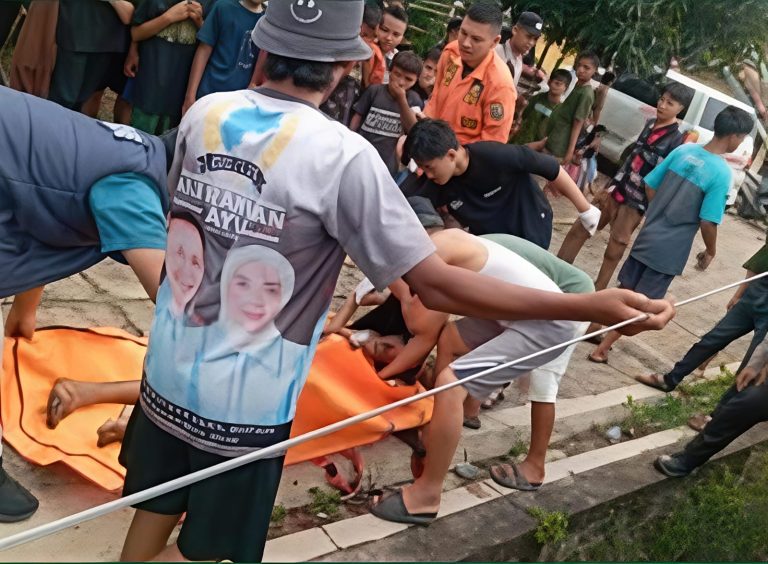 Lokasi kecelakaan kereta api di Blambangan Umpu Way Kanan
