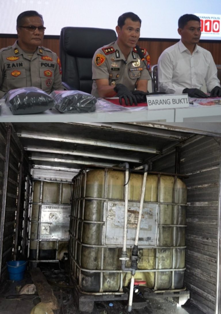 Polres Probolinggo Kota mengamankan tersangka kasus penyalahgunaan BBM subsidi di Jawa Timur