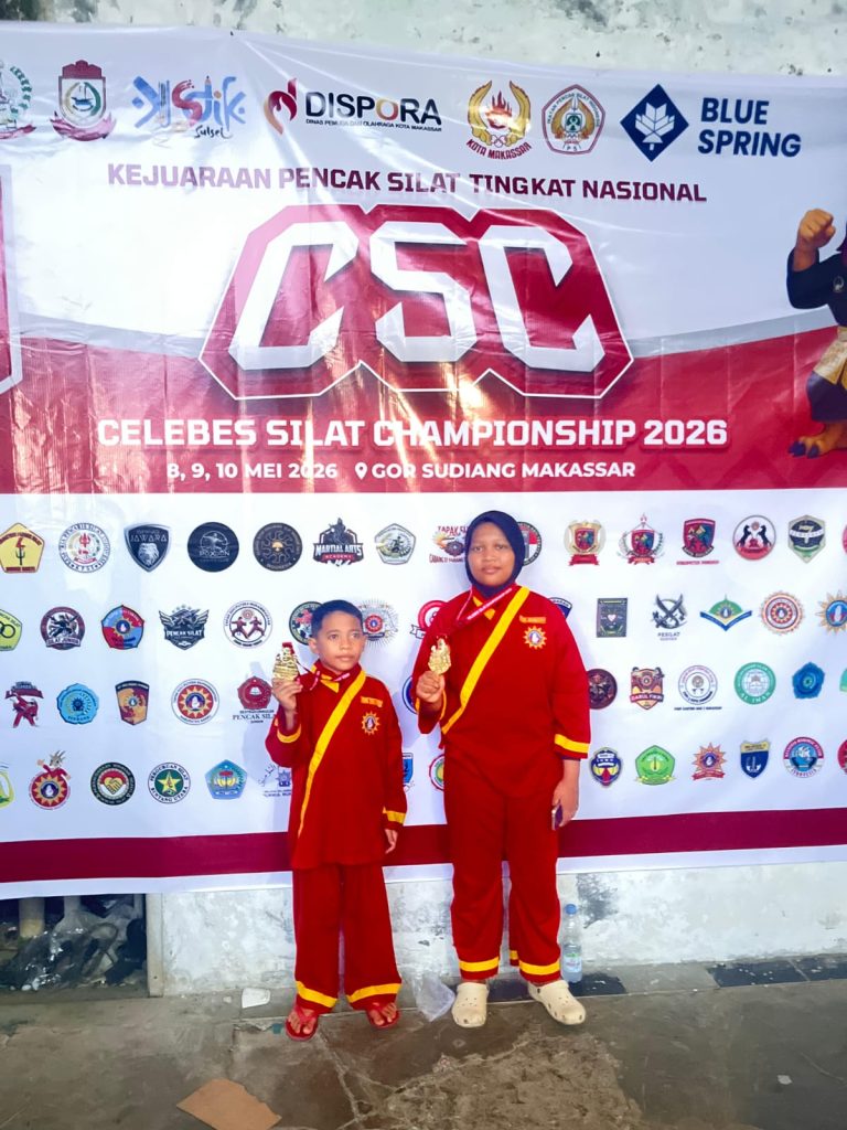 Dua Pendekar Cilik Takalar Raih Emas dan Perak di CSC 2026