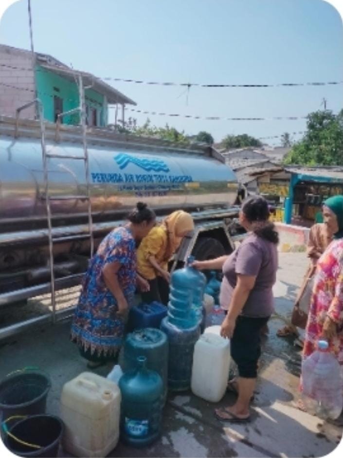 Direktur Utama Perumda Tirta Jaya Mandiri Kabupaten Sukabumi menjelaskan kesiapsiagaan layanan air bersih selama status siaga kekeringan.