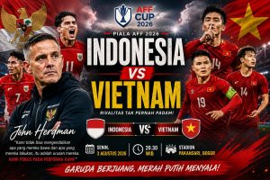 Pelatih Timnas Indonesia John Herdman memberikan arahan jelang pertandingan melawan Vietnam di Piala AFF 2026.