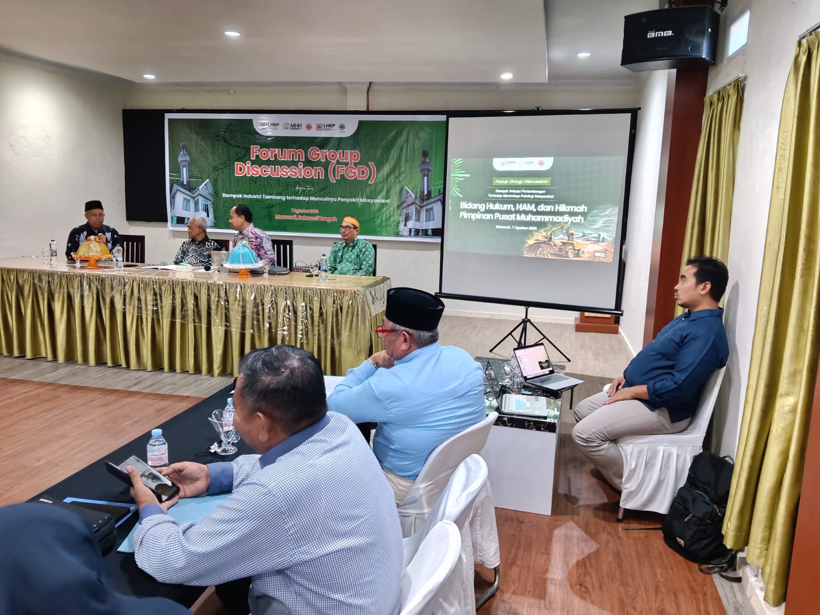 FGD Muhammadiyah membahas dampak industri tambang terhadap kesehatan dan kehidupan masyarakat di Morowali