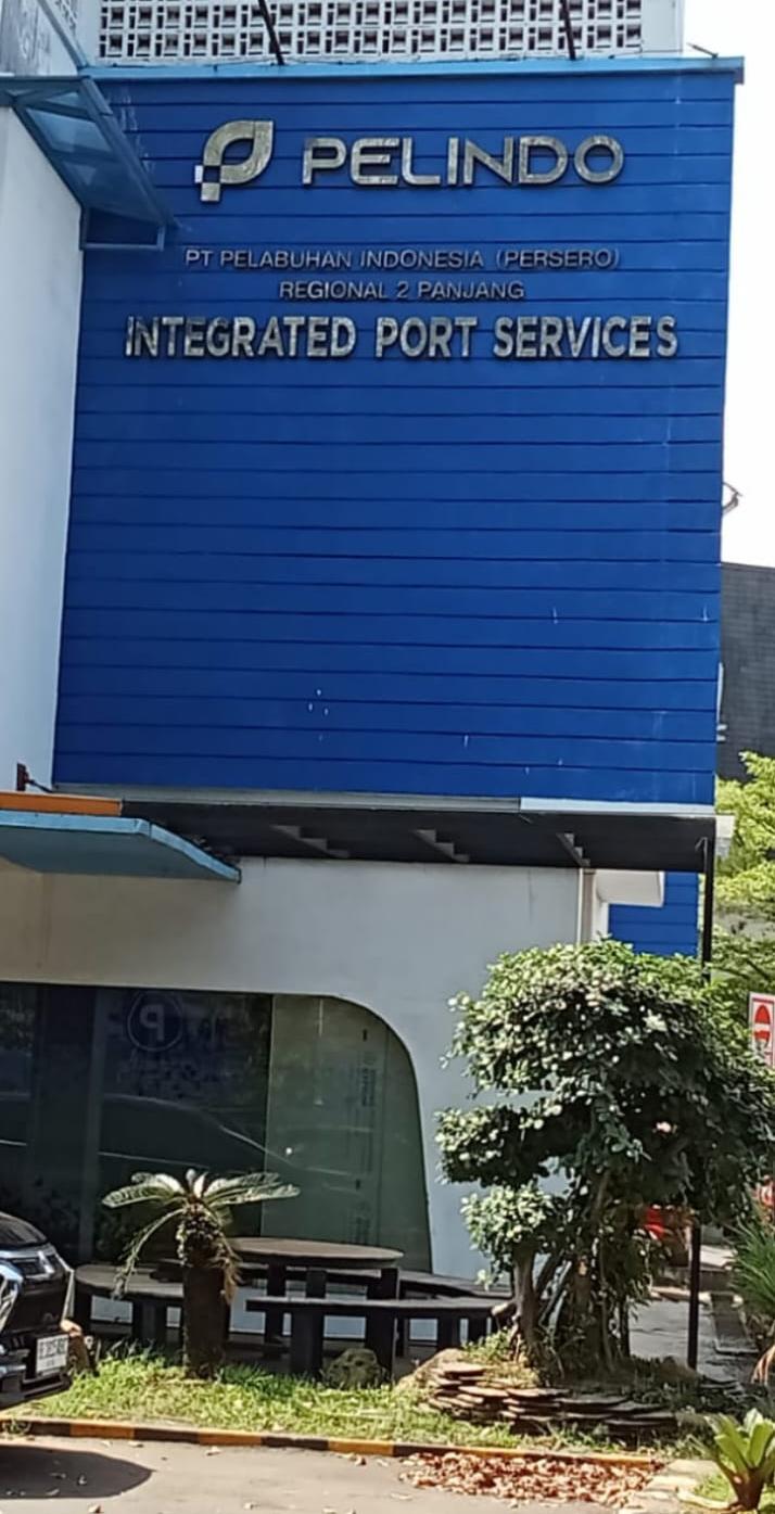 Kantor PT Pelindo Regional 2 Panjang di Pelabuhan Panjang Lampung dikunjungi tim Media Inti Fakta Nusantara