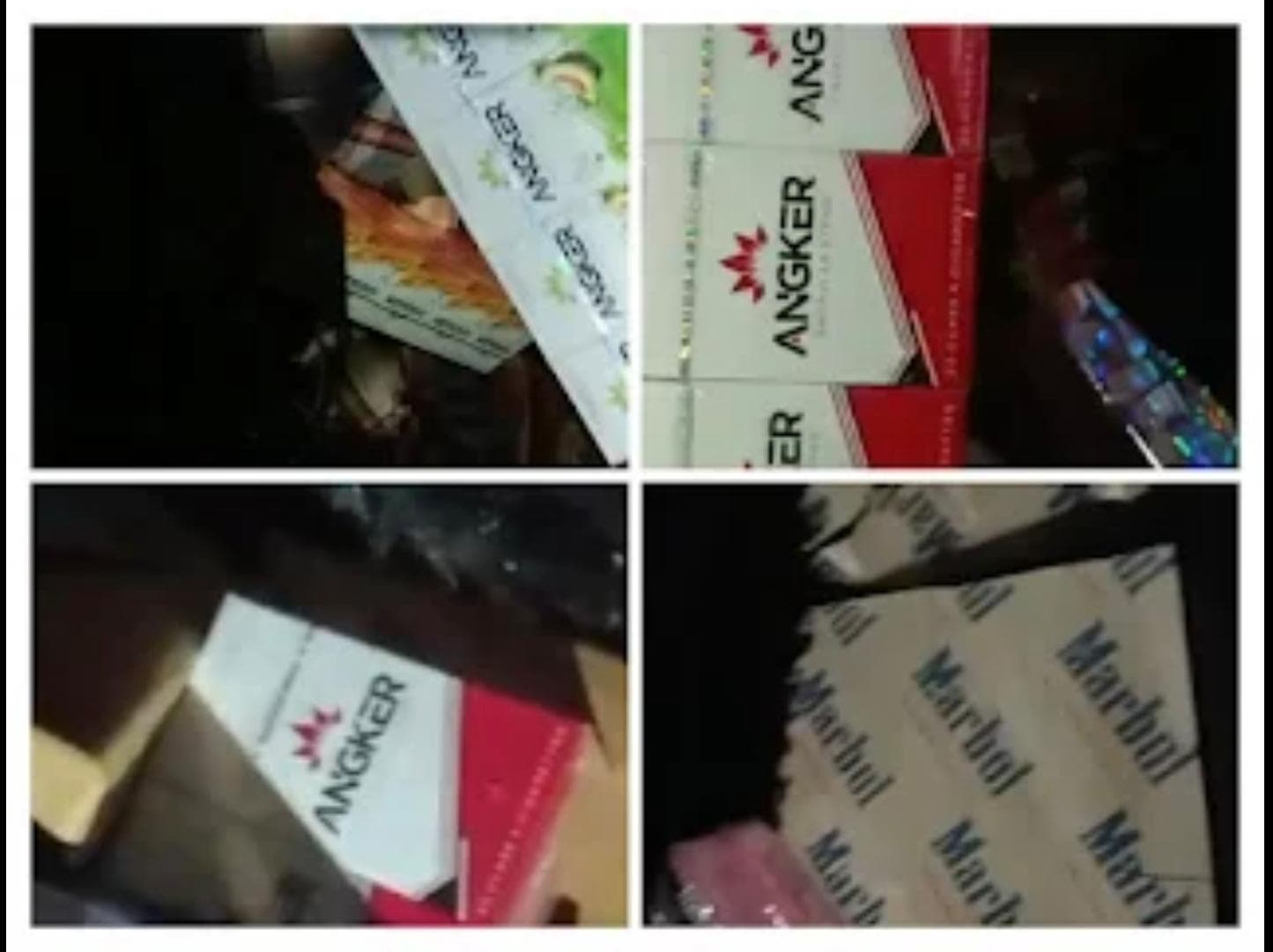 Mobil pengangkut rokok diduga tanpa cukai mengalami kecelakaan di JLS Sampang