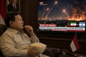 Presiden RI Prabowo Subianto memantau perkembangan konflik Iran dan Israel di tengah meningkatnya ketegangan geopolitik global yang menjadi sorotan Prof Dr Sutan Nasomal SH MH.
