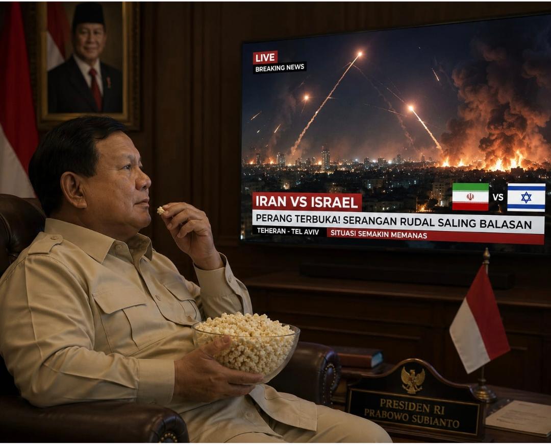 Presiden RI Prabowo Subianto memantau perkembangan konflik Iran dan Israel di tengah meningkatnya ketegangan geopolitik global yang menjadi sorotan Prof Dr Sutan Nasomal SH MH.