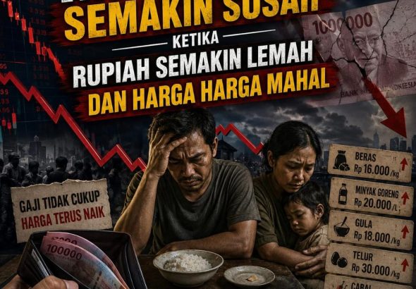 Prof Dr Sutan Nasomal SH MH menyampaikan pandangan mengenai penguatan rupiah dan kondisi ekonomi nasional Indonesia