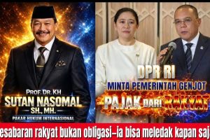 Prof Dr Sutan Nasomal kritik kebijakan pajak untuk membayar utang negara tahun 2026
