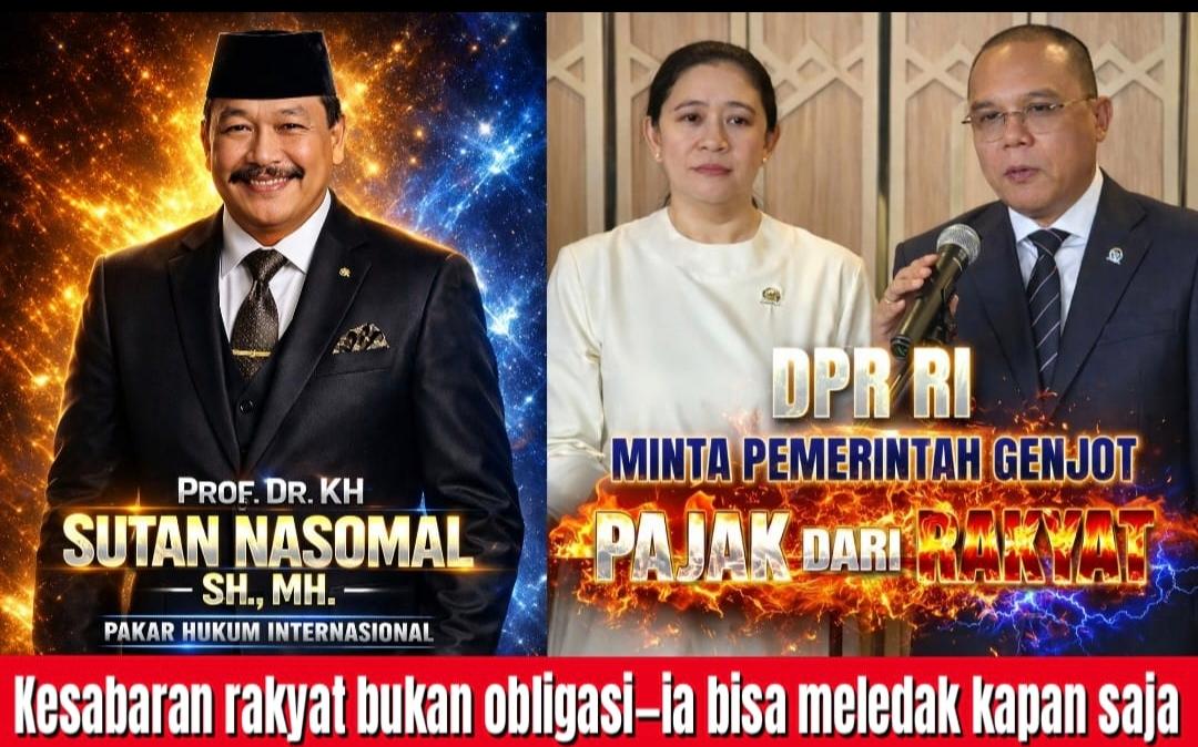 Prof Dr Sutan Nasomal kritik kebijakan pajak untuk membayar utang negara tahun 2026