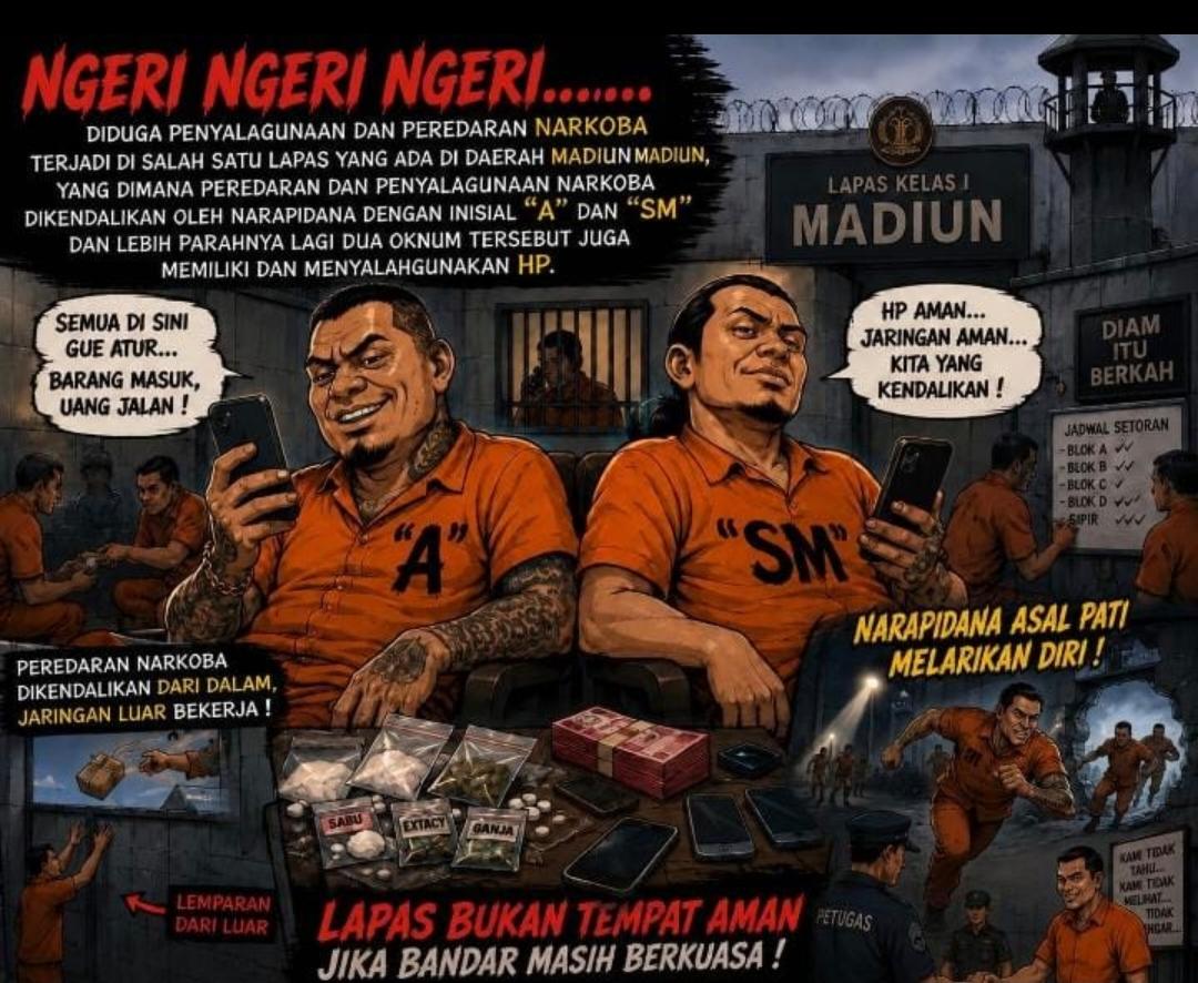 AMI desak investigasi dugaan kaburnya narapidana dari Lapas Kelas I Madiun