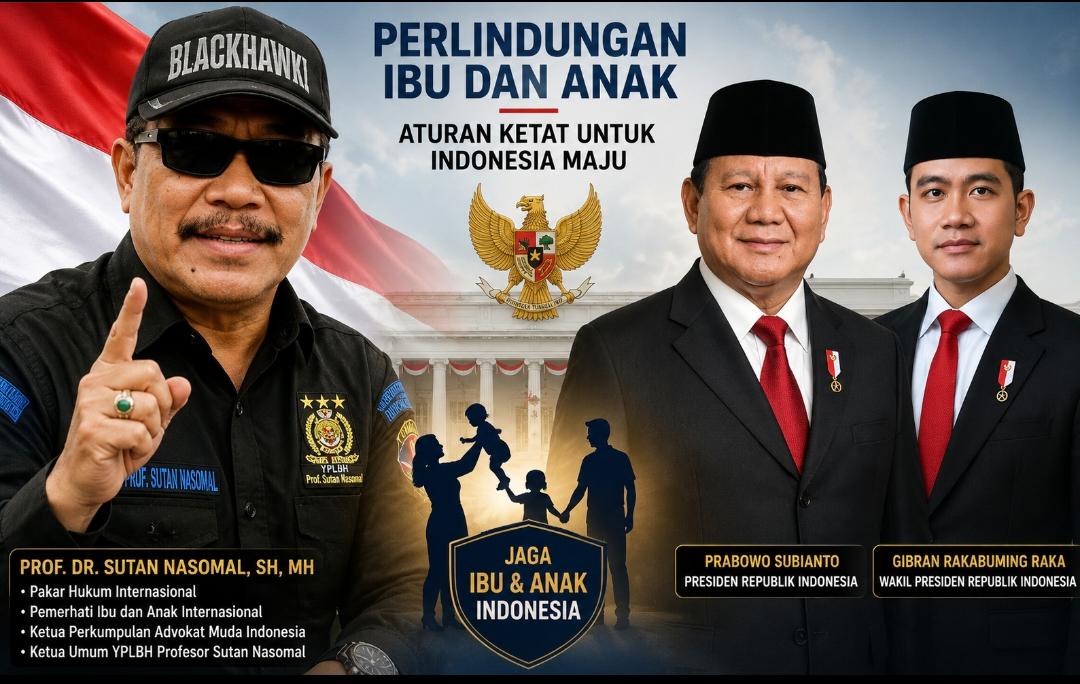 Prof Sutan Nasomal menyampaikan pandangan mengenai pentingnya aturan perlindungan ibu dan anak di Indonesia.