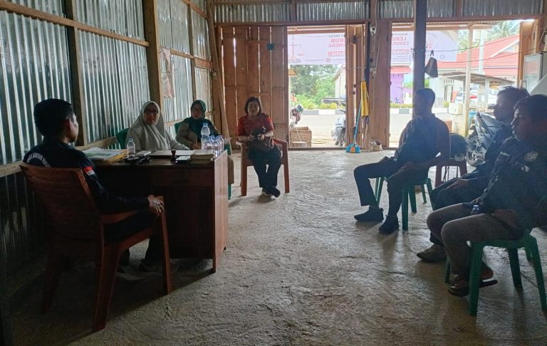 Suasana layanan konsultasi hukum LBH CCI DPW Sulawesi Tengah di Morowali