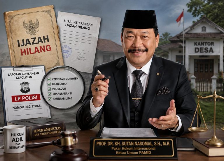 Prof Sutan Nasomal menyoroti verifikasi surat keterangan ijazah hilang dalam administrasi aparatur desa di Bener Meriah