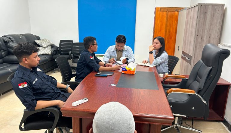 LBH CCI Sulteng bersilaturahmi dengan Legal Staff PT BTIIG dan PT IHIP di Morowali