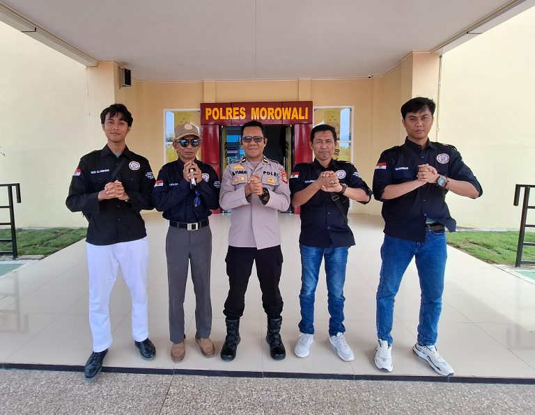 Dokumentasi pertemuan LBH CCI Sulteng dengan Kasihumas Polres Morowali